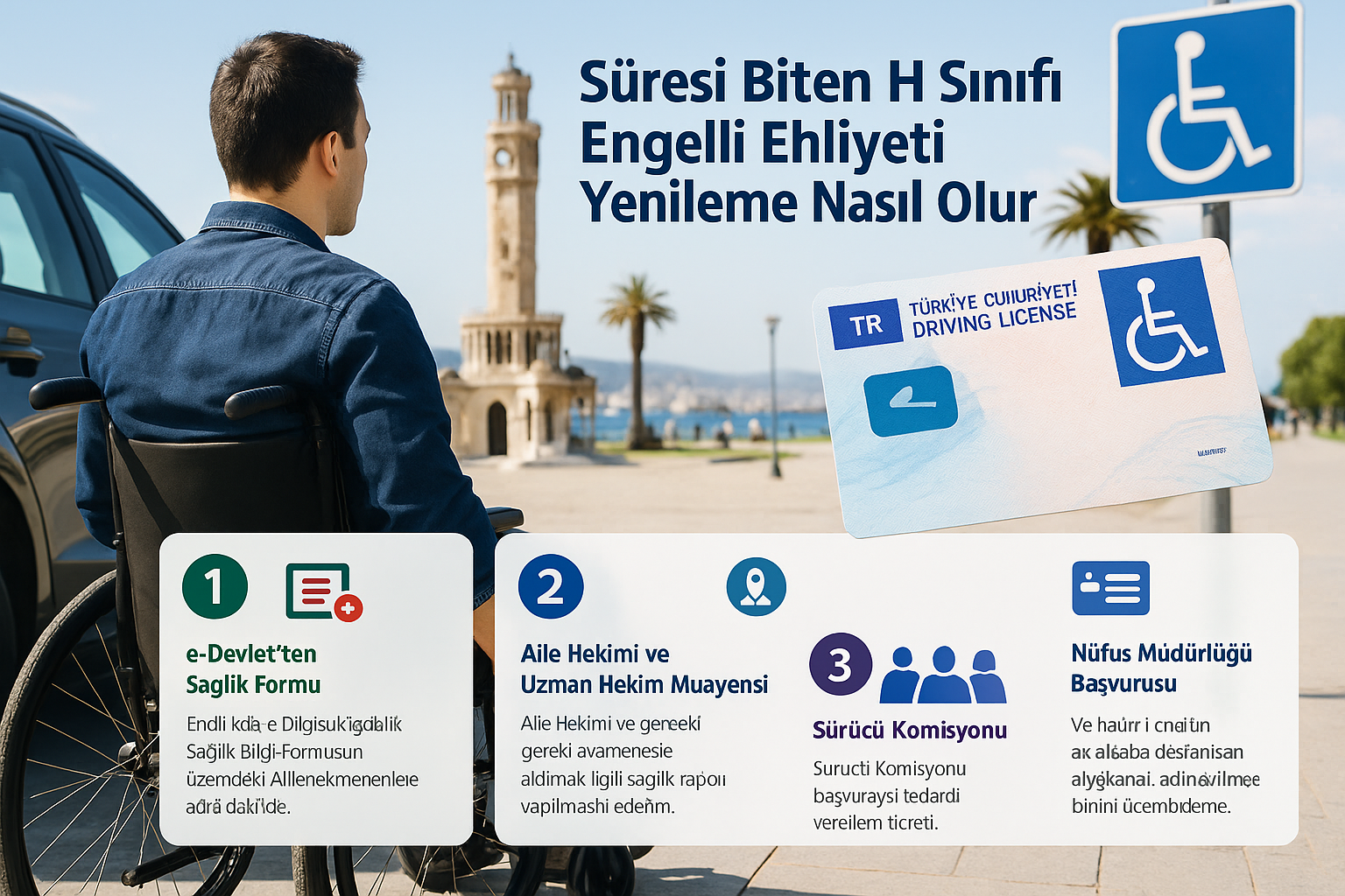 Süresi Biten H Sınıfı Engelli Ehliyeti Yenileme Nasıl Olur